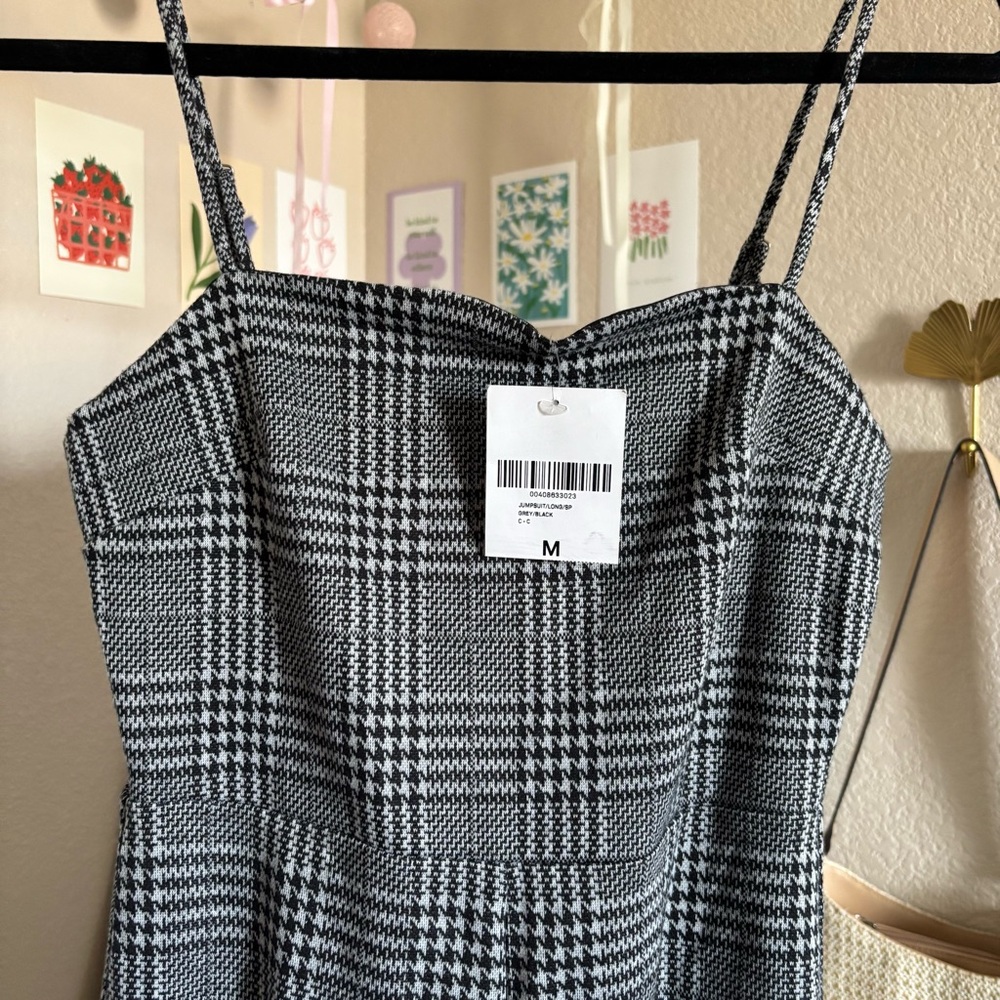 ୨୧ ･ﾟ✧ Forever 21 Plaid Jumpsuit NWT - Picture 7 of 8